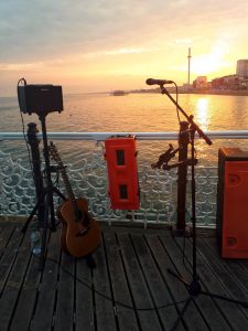 Brighton Pier set up
