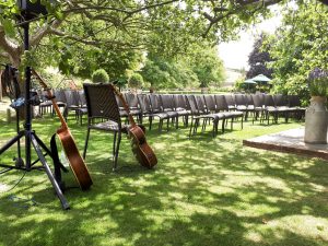 Guitarist wedding ceremony