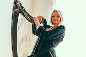 Eleanor Turner Harpist - Portrait