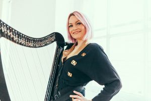 Eleanor Turner Harpist - Portrait