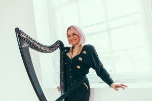 Eleanor Turner Harpist - Portrait