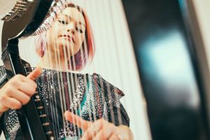 Eleanor Turner Harpist - Portrait