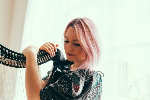 Eleanor Turner Harpist - Portrait