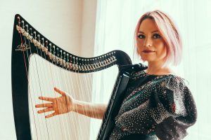 Eleanor Turner Harpist - Portrait