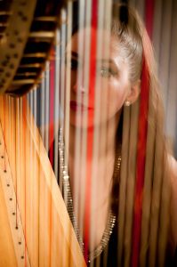 Harpist Elizabeth
