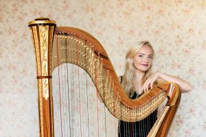 Leicester Harpist - Portrait