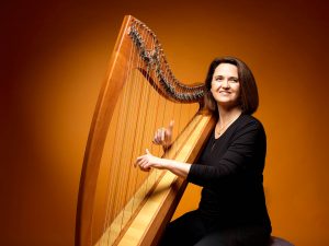 Manchester Harpist - Studio Portrait