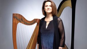 Manchester Harpist - Studio Portrait