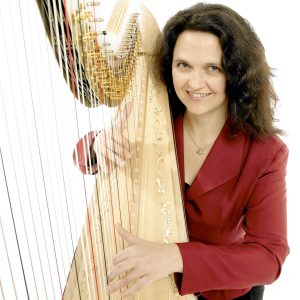 Manchester Harpist - Studio Portrait