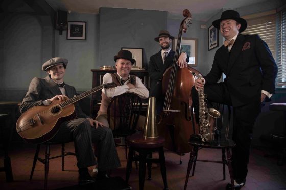 Retro Gatsby style band